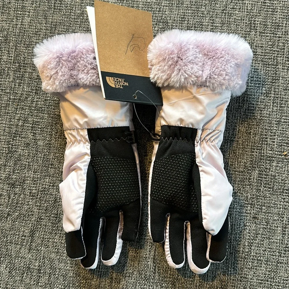 The North Face Kids Mittens in Light Purple